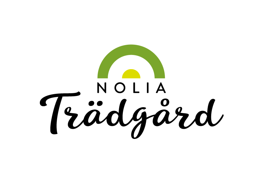 Logotyp för Nolia Trädgård.