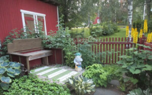Erik Karlssons trädgård i Ultervattnet.